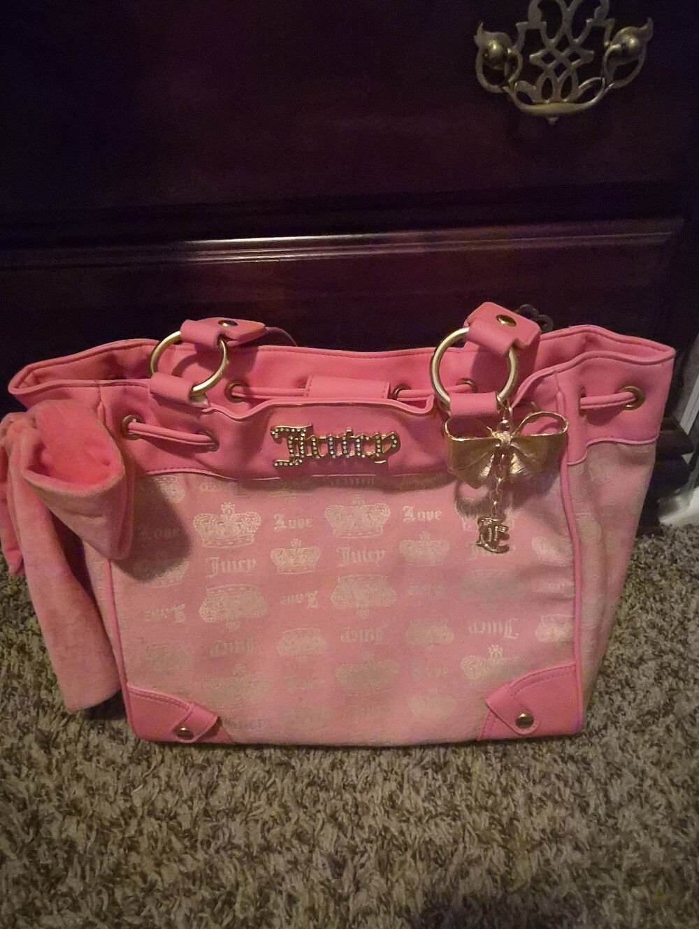 NWOT Juicy Couture Hot Pink Daydreamer